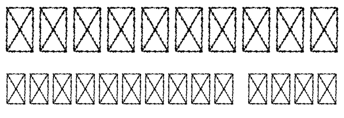 GiroudFree-Rough Font OTHER CHARS