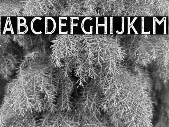 GiroudFree-Stamp Font examples