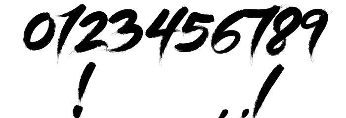 Gisbon DEMO Font OTHER CHARS