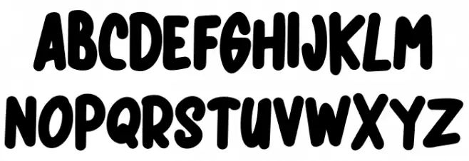 Gisela FREE Font UPPERCASE