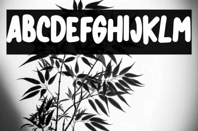 GiselaFREE Font examples