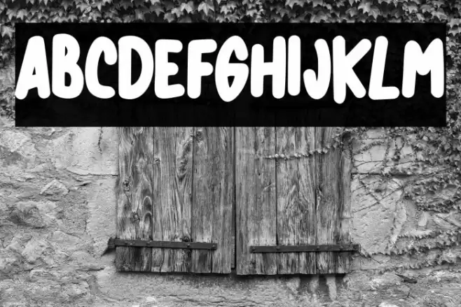 GiselaFREE Font examples