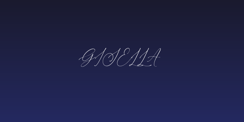 Gisella Social Header