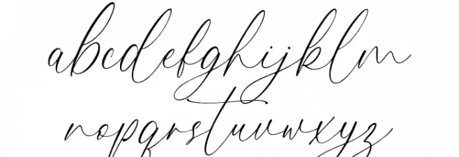 Gisella Font LOWERCASE