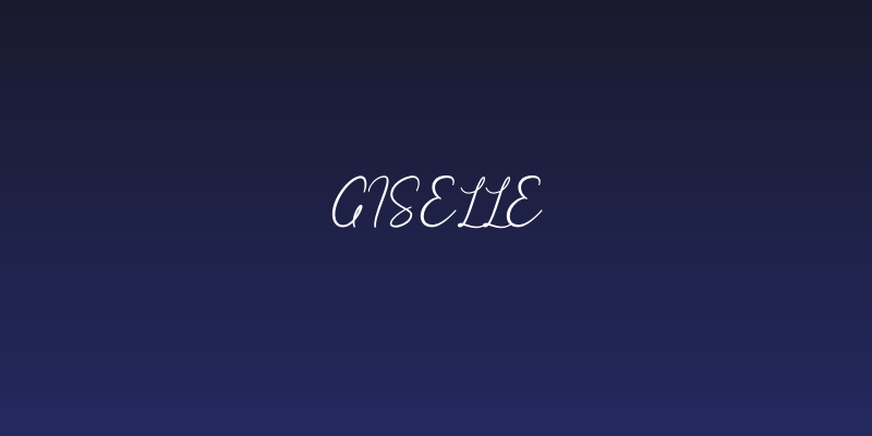 Giselle Social Header