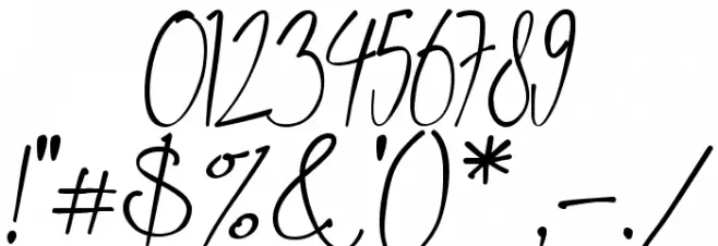 Gisellina Font OTHER CHARS