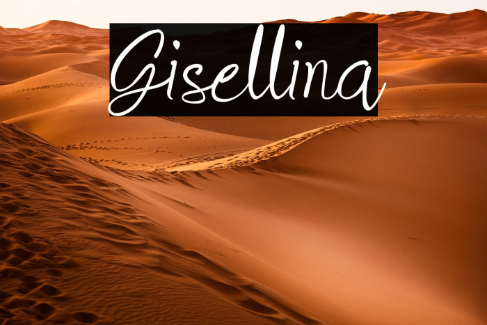 Gisellina Example 3