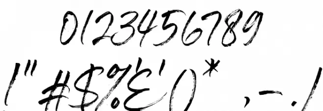 Gisellya Font OTHER CHARS