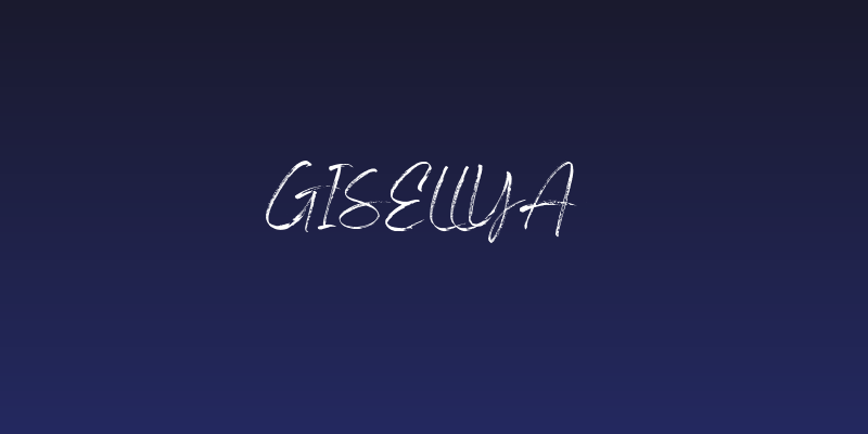 Gisellya Social Header