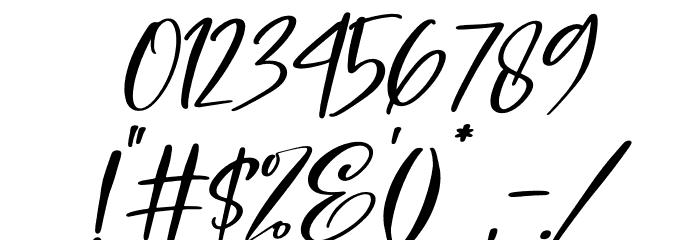 Gishefa Italic Font OTHER CHARS