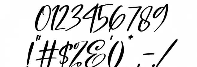 Gishefa Italic Schriftart Anderer Schreiben