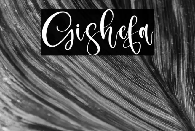 Gishefa Font examples