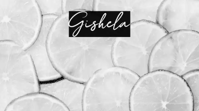 Gishela Font examples