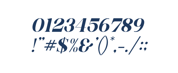 Gishella Morely Italic Other Characters