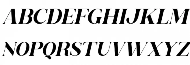 Gishella Morely Italic Fonte MAIÚSCULAS
