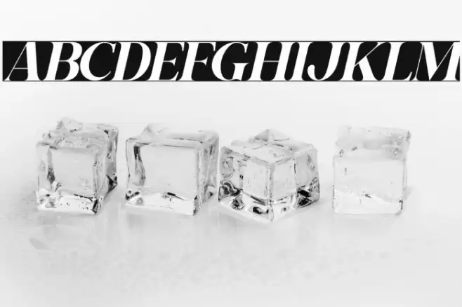 Gishella Morely Italic Font examples