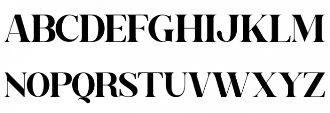 Gishella Morely Font UPPERCASE
