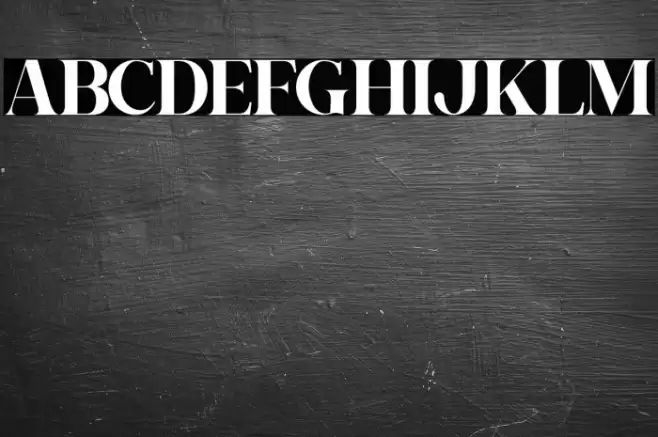 Gishella Morely Font examples