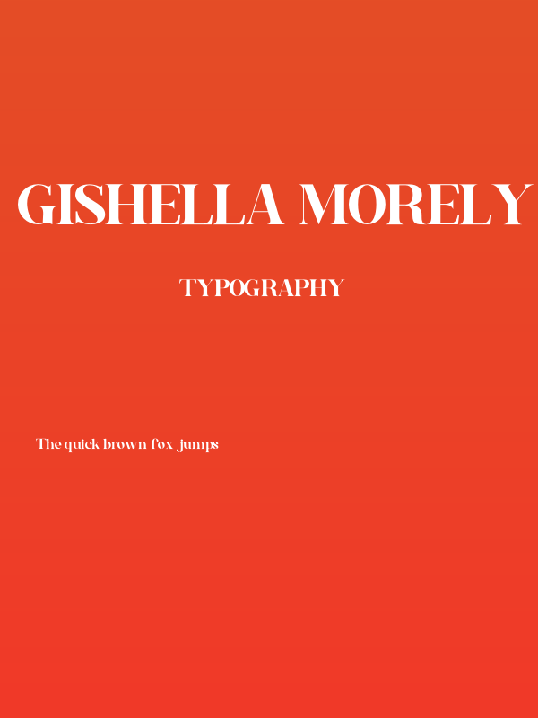 Gishella Morely Poster