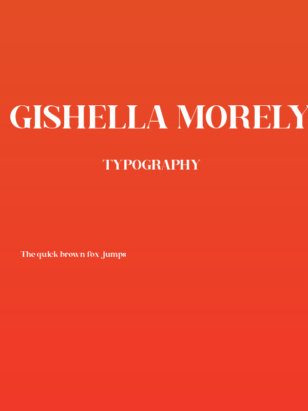 Gishella Morely Poster