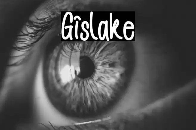 Gislake Font examples