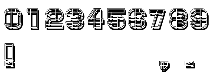 Gismo Regular Font Alte caractere