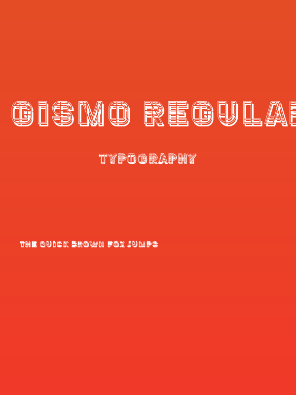 Gismo Regular Poster