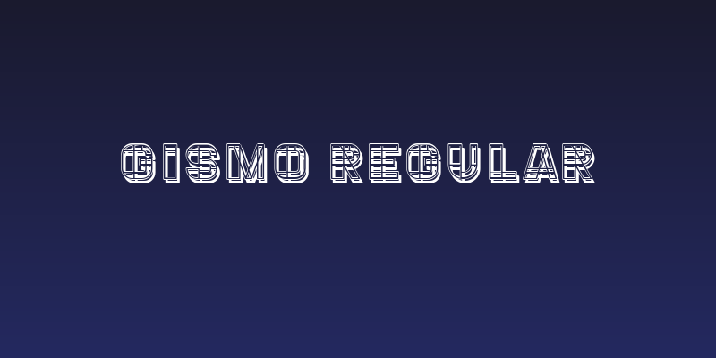 Gismo Regular Social Header