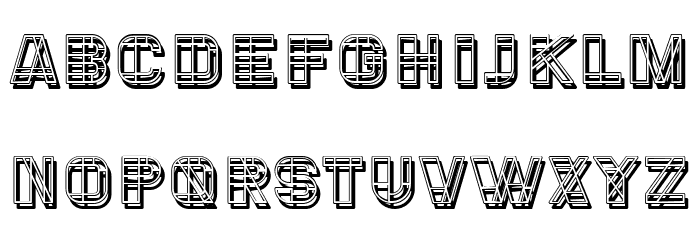 Gismo Regular Font Litere mici