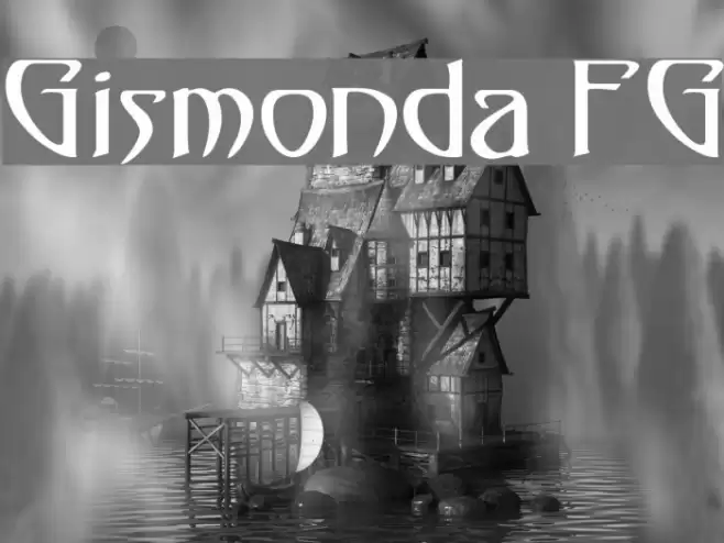 Gismonda FG Font examples