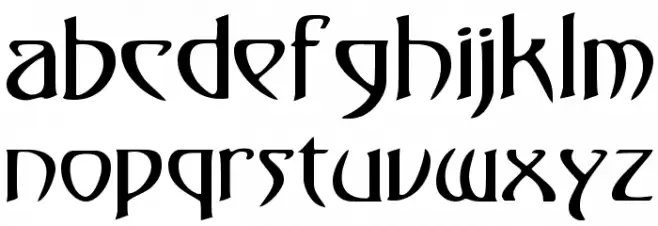 Gismonda [Plain]:001.001 Font Litere mici