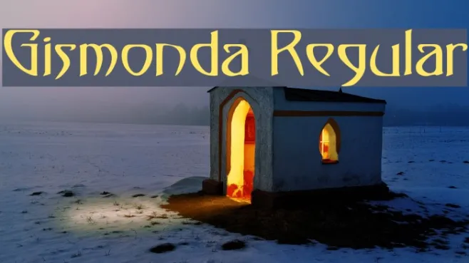 Gismonda Regular Example 1