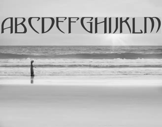 Gismonda Font examples