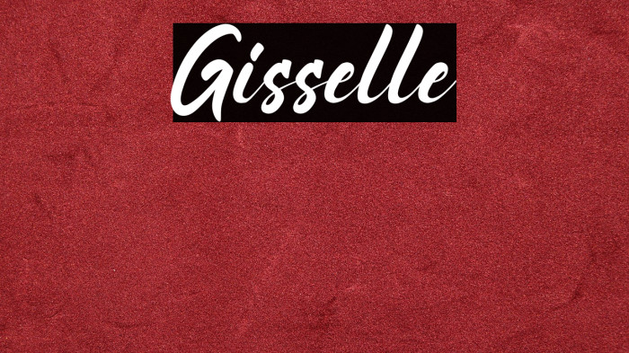 Gisselle Example 2