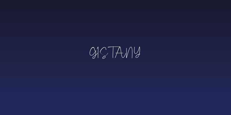 Gistany Social Header