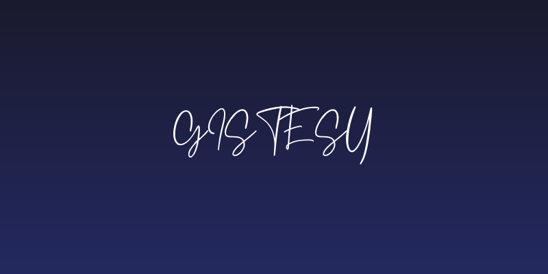 Gistesy Social Header