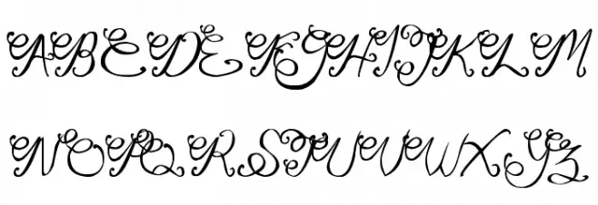 Gita Script Fonte MAIÚSCULAS