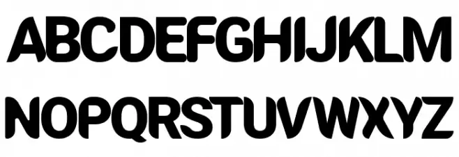 Gitaluevo フォント 大文字