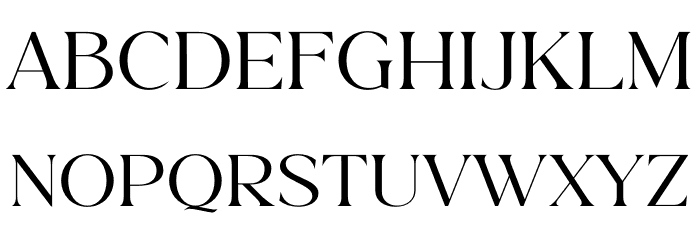 Githera フォント 大文字