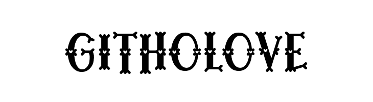 Githo Love  font caratteri gratis