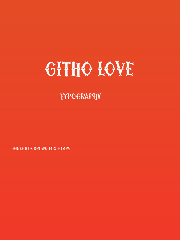 Githo Love Poster