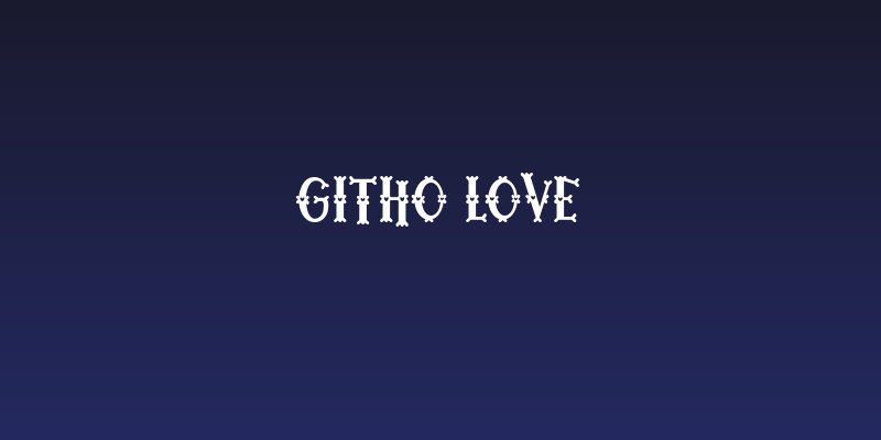 Githo Love Social Header