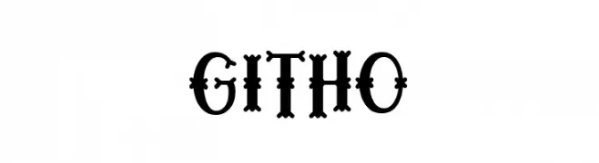 Githo  font caratteri gratis