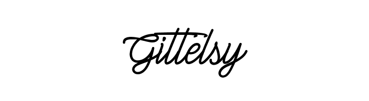 Gittelsy  font caratteri gratis