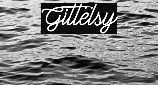 Gittelsy Font examples