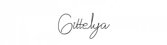 Gittelya  Frei Schriftart Herunterladen