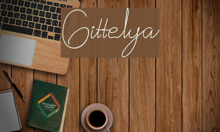 Gittelya Font examples