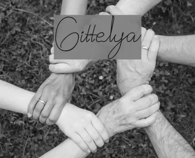 Gittelya Font examples