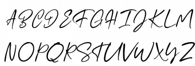 Giugliamore Regular Schriftart Groß