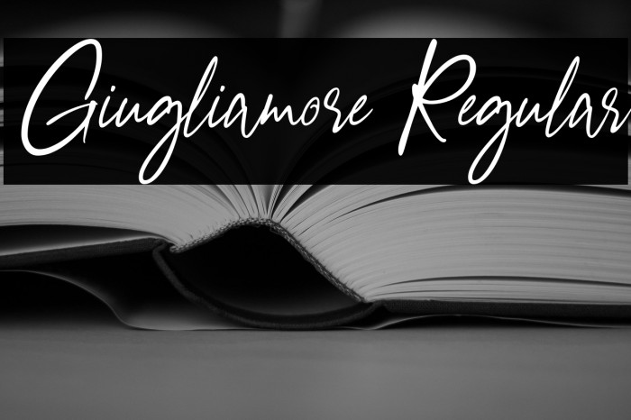 Giugliamore Regular Example 1